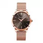 THOMAS SABO Rebel at Heart unisex quartz hodinky 42 mm čierna iontovo plátovaná nerezová oceľ a koža WA01772652064
