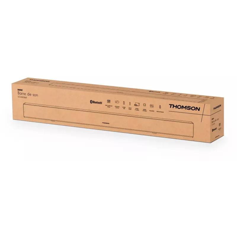 THOMSON SB180BT Bluetooth soundbar (120W, 2.0 kanály, čierny)