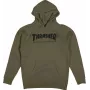 Thrasher Hoodie Skate Mag army zelená S