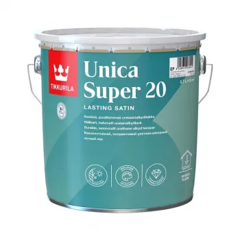 Tikkurila Unica Super 20 Pololesklá alkydová farba 2.7L