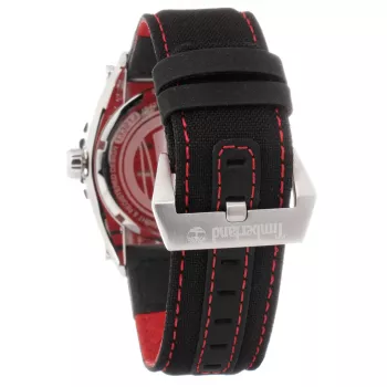 Timberland pánske Henniker II analógové quartz hodinky 45 mm modrý ciferník hnedý kožený remienok 13321JS-12PNN