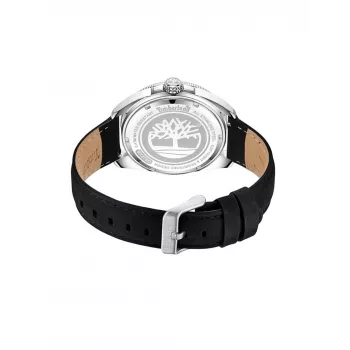 Timberland pánske Henniker quartz analógové hodinky TDWGB2230603 44 mm čierna nerezová oceľ koža