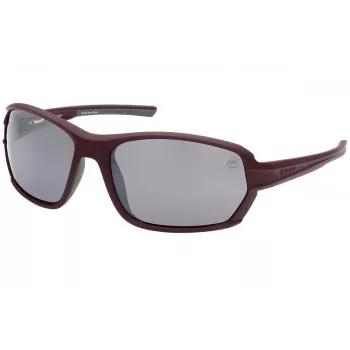 Timberland pánske TB92456667D polarizované slnečné okuliare - matná čierna obruba, zelené sklá, 66/18/125 mm