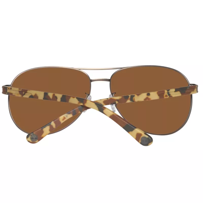 Timberland TB9086-6249H pánske polarizované slnečné okuliare matné čierne zelené 62 mm