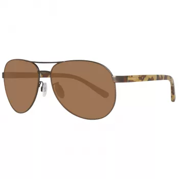 Timberland TB9086-6249H pánske polarizované slnečné okuliare matné čierne zelené 62 mm