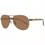 Timberland TB9086-6249H pánske polarizované slnečné okuliare matné čierne zelené 62 mm