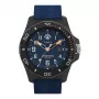 TIMEX pánske Expedition North Field Post Solar hodinky TW2V40300 – 46mm ušľachtilá oceľ, zelený ciferník, hnedý kožený remienok, solárny quartz