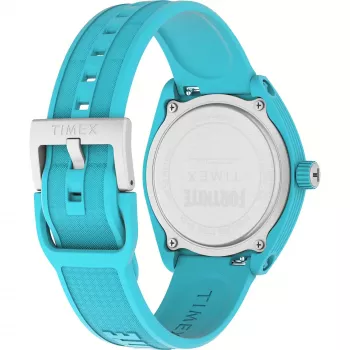 TIMEX pánske poľné náramkové hodinky TW2W96900 40mm quartz analógové hnedý kožený remienok čierny ciferník