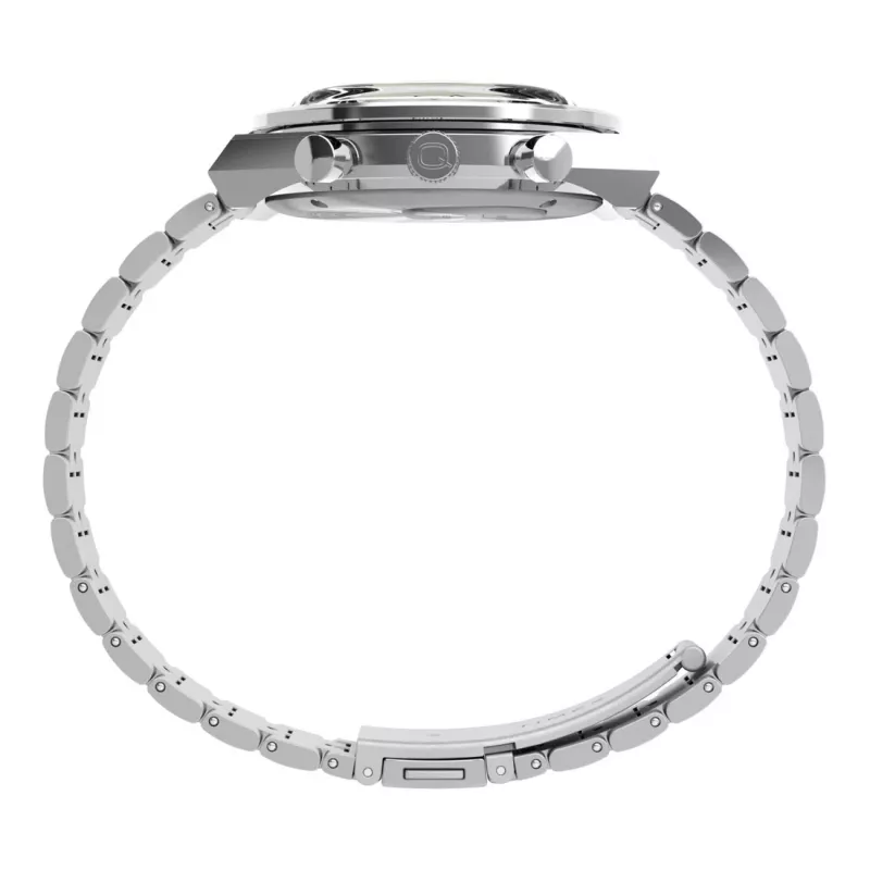 Timex pánske TW2V42600 40mm quartz hodinky so zeleným ciferníkom a hnedým koženým remienkom