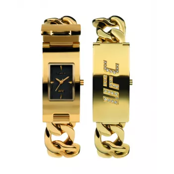 TIMEX unisex solárne quartz hodinky TW2V55500 36mm zelený ciferník hnedý kožený remienok 20mm