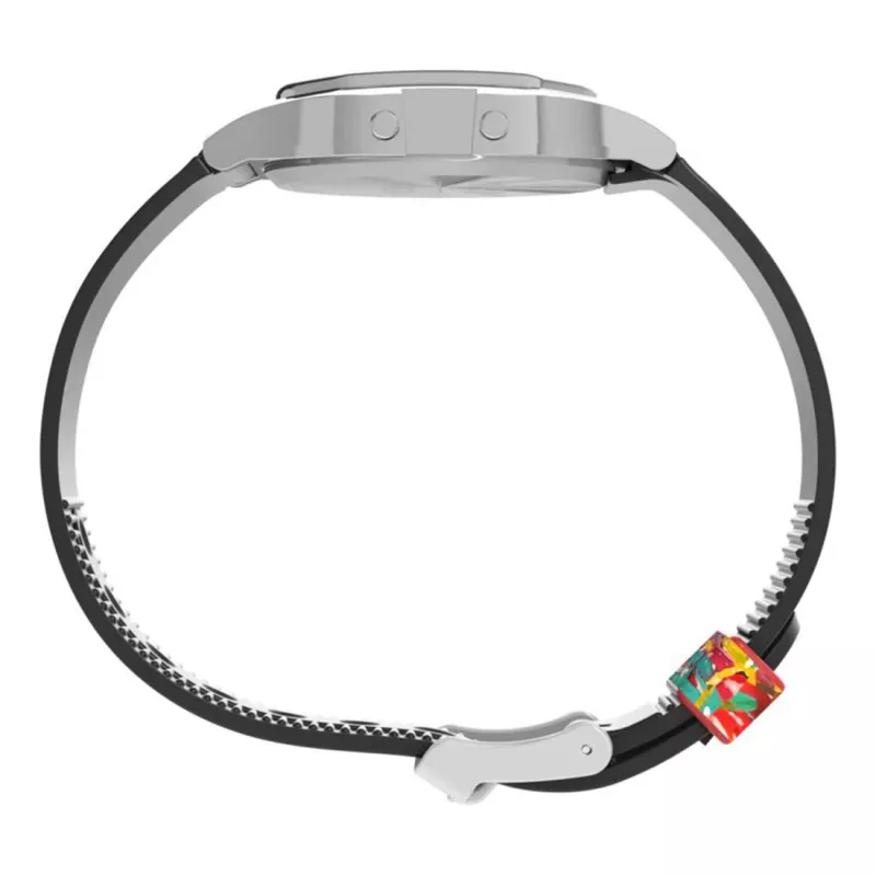Timex unisex TW2Y46800 34mm strieborno-modré nerezové quartz hodinky