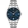 TISSOT T-Classic Chemin des Tourelles dámske automatické hodinky 32mm modrý perleťový ciferník diamantové indexy oceľový náramok