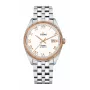 TITONI Airmaster pánske Swiss automatické hodinky 878SRG-657 41mm ružové zlato PVD nerezová oceľ hnedá koža