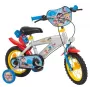 Toimsa DC Boy Friends 12 chlapčenský 12-palcový detský bicykel s pomocnými kolieskami