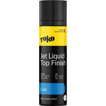Toko Jet tekutý vosk na lyže Cold 70ml - vysokovýkonný tekutý vosk na studený sneh