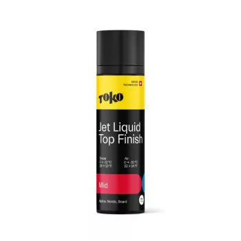 Toko Jet Liquid Mid lyžiarsky vosk 70 ml - vysoko fluórujúci tekutý vosk pre alpské a bežecké lyže