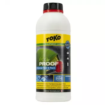 TOKO Tent and Pack Proof 1000 ml Refill - impregnačný prostriedok a vodoodpudivá úprava pre stany, batohy, outdoorové textílie