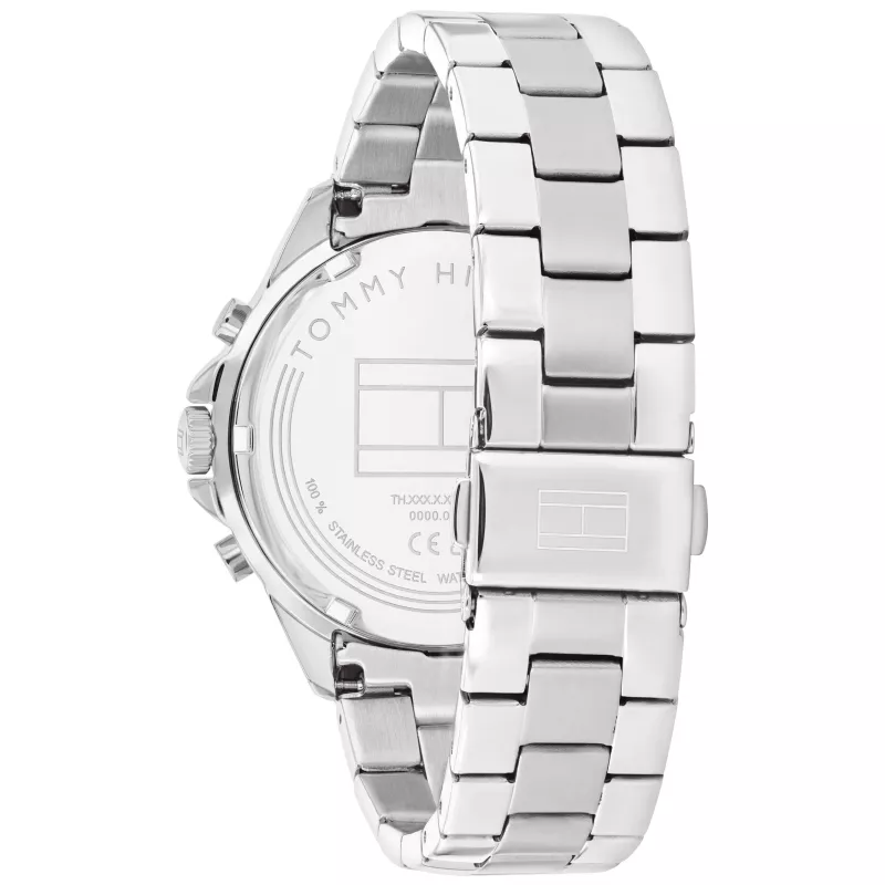 Tommy Hilfiger Damon pánske quartz analógové hodinky 40 mm nerezová oceľ modrý ciferník