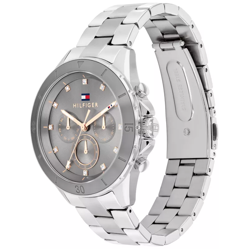 Tommy Hilfiger Damon pánske quartz analógové hodinky 40 mm nerezová oceľ modrý ciferník