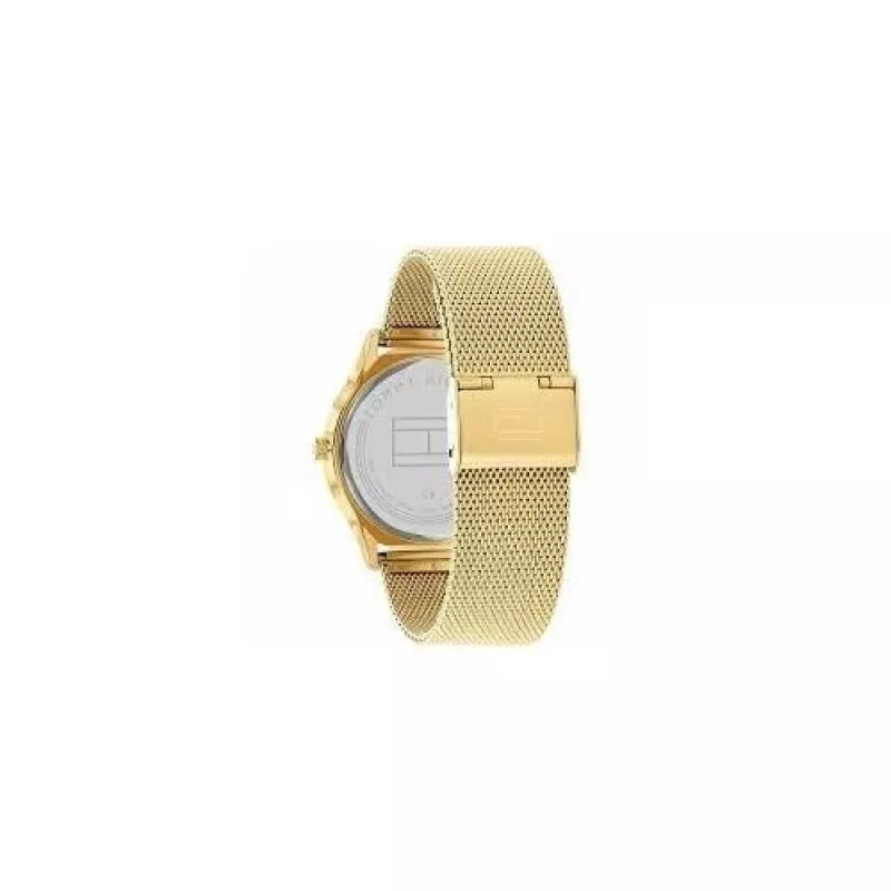 Tommy Hilfiger pánske 1710469 analógové quartz hodinky 40 mm modrý ciferník hnedý kožený remienok
