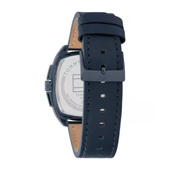 Tommy Hilfiger pánske 1710558 analógové quartzové hodinky 40 mm modrý ciferník hnedá koža