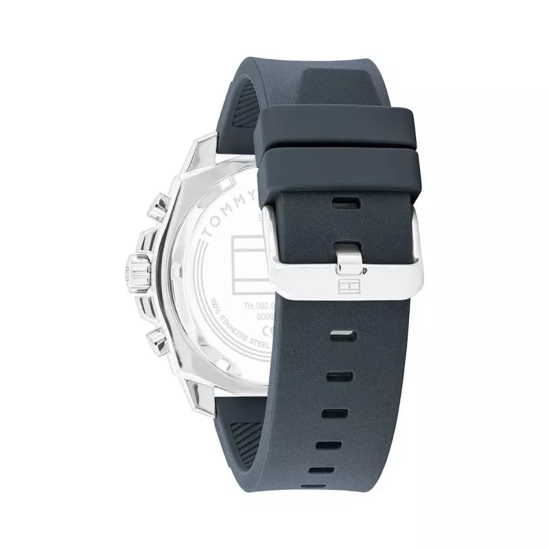 Tommy Hilfiger pánske 1710687 analógové quartz hodinky 48 mm nerezová oceľ modrý ciferník