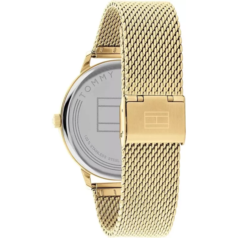 Tommy Hilfiger pánske 1791877 analógové quartz hodinky 43mm ušľachtilá oceľ modrý ciferník