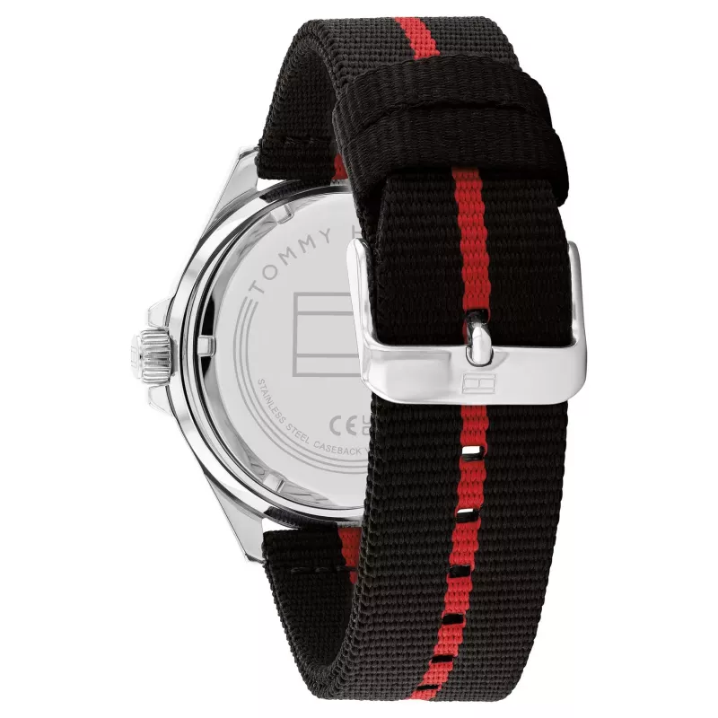 Tommy Hilfiger pánske 1792010 analógové quartzové hodinky 43mm nerezová oceľ modrý ciferník