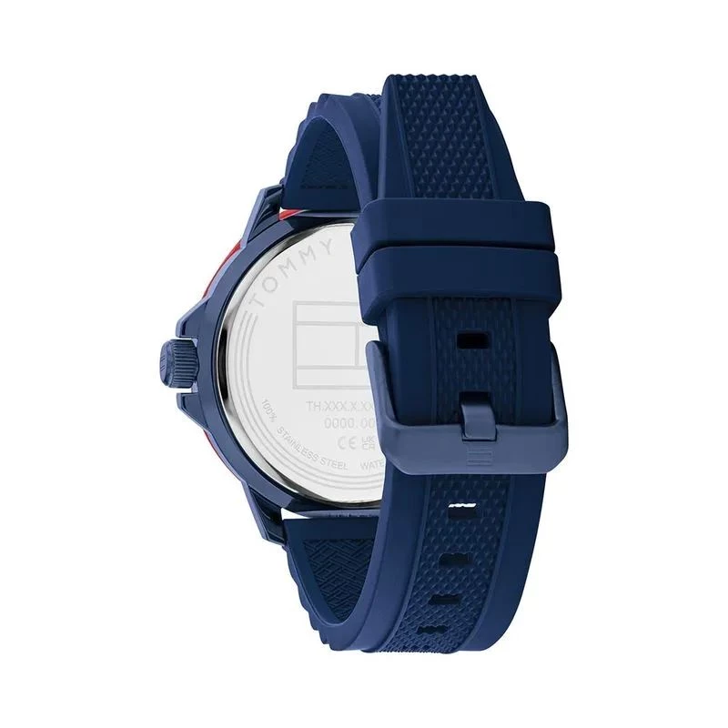 Tommy Hilfiger pánske 1792022 analógové quartzové hodinky 48mm oceľ modrý ciferník