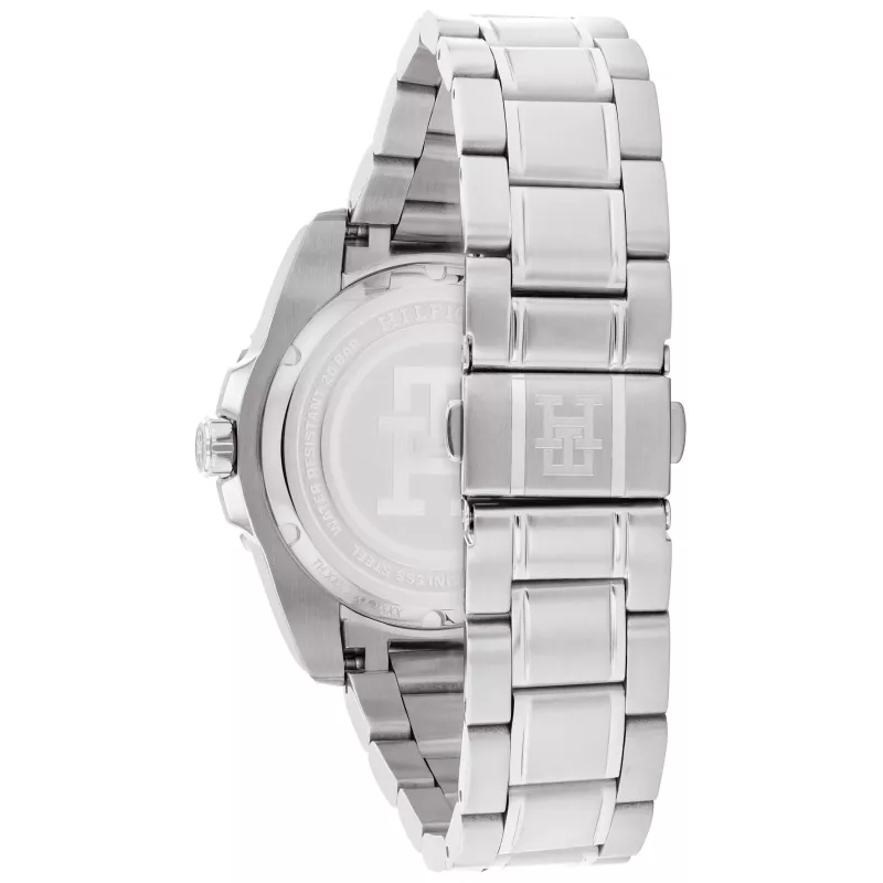 Tommy Hilfiger pánske 1792131 analógové quartz hodinky 42mm modrý ciferník hnedá koža