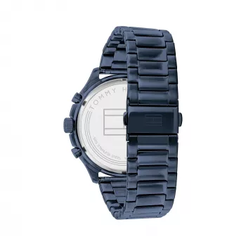 Tommy Hilfiger pánske Damon quartzové hodinky 1791853 44 mm modrý silikón