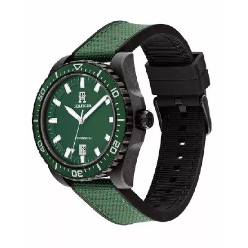 Tommy Hilfiger pánske hodinky Daniel Quartz 1792161 42 mm modrý ciferník hnedá koža