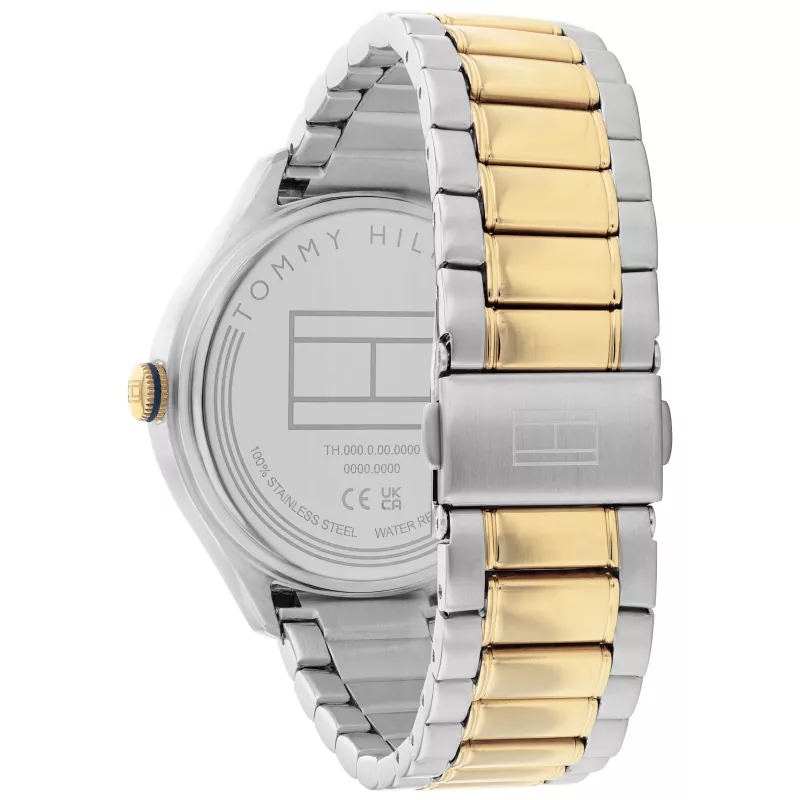 Tommy Hilfiger pánske Decker quartz hodinky 1782658 40 mm modrý ciferník nehrdzavejúca oceľ