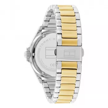 Tommy Hilfiger pánske Decker quartz hodinky 1792013 43mm modrý ciferník hnedá koža