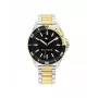 Tommy Hilfiger pánske Decker quartz hodinky 1792013 43mm modrý ciferník hnedá koža