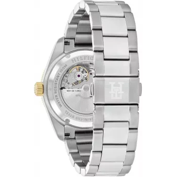 Tommy Hilfiger Pánske Decker quartzové hodinky 1792155 40mm Modrý ciferník Nerezová oceľ