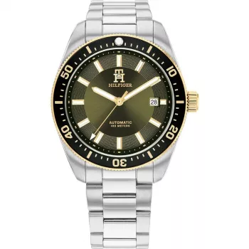 Tommy Hilfiger Pánske Decker quartzové hodinky 1792155 40mm Modrý ciferník Nerezová oceľ
