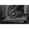Tommy Hilfiger pánske hodinky Decker quartz 44 mm oceľ modrý ciferník hnedá koža