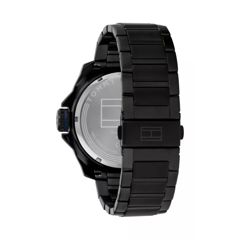Tommy Hilfiger pánske quartzové analógové hodinky 1792139 49 mm modré silikónové