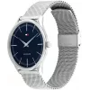 TOMMY HILFIGER pánske TH Sport quartz hodinky 40 mm modrý ciferník hnedý kožený remienok 1710468
