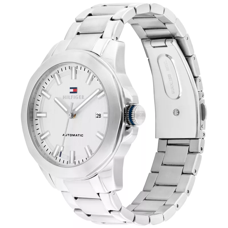 Tommy Hilfiger pánske hodinky 1710695 42mm modrý ciferník nerezové mesh