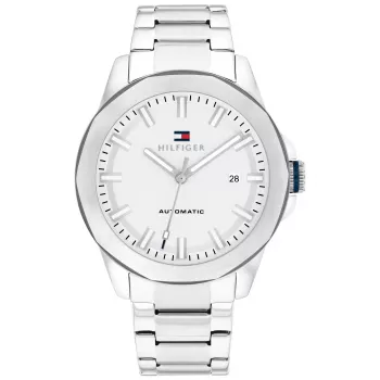 Tommy Hilfiger pánske hodinky 1710695 42mm modrý ciferník nerezové mesh