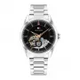 Tommy Hilfiger pánske hodinky 1710718 39 mm modrý ciferník hnedý kožený remienok