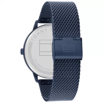 Tommy Hilfiger pánske hodinky 1791841 43mm nerezová oceľ modrý ciferník