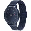 Tommy Hilfiger pánske hodinky 1791841 43mm nerezová oceľ modrý ciferník
