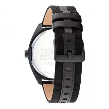 Tommy Hilfiger pánske hodinky 1792039 45 mm modrý ciferník hnedá koža