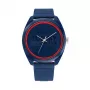 Tommy Hilfiger pánske hodinky 1792041 45 mm modrý ciferník hnedý kožený remienok