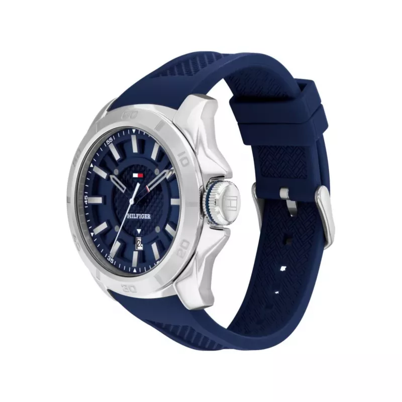 Tommy Hilfiger pánske hodinky 1792134 48mm oceľové modrý ciferník