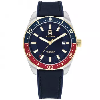 Tommy Hilfiger pánske hodinky 1792141 40mm nerez oceľ modrý ciferník