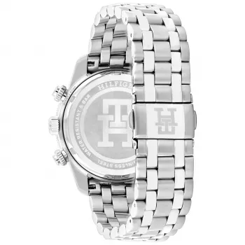 Tommy Hilfiger pánske hodinky 1792157 41mm modrý ciferník hnedá koža